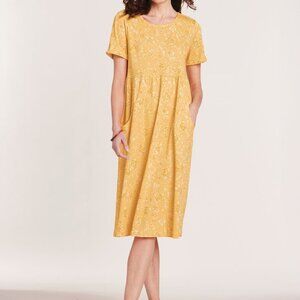 BLAIR Print Scoopneck Dress with Pockets Size Large